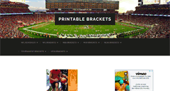 Desktop Screenshot of printablebrackets.net