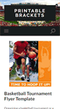 Mobile Screenshot of printablebrackets.net